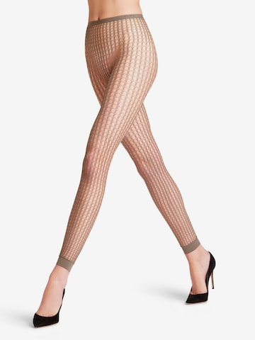 FALKE Leggings 'Wicker Game' in Beige: front