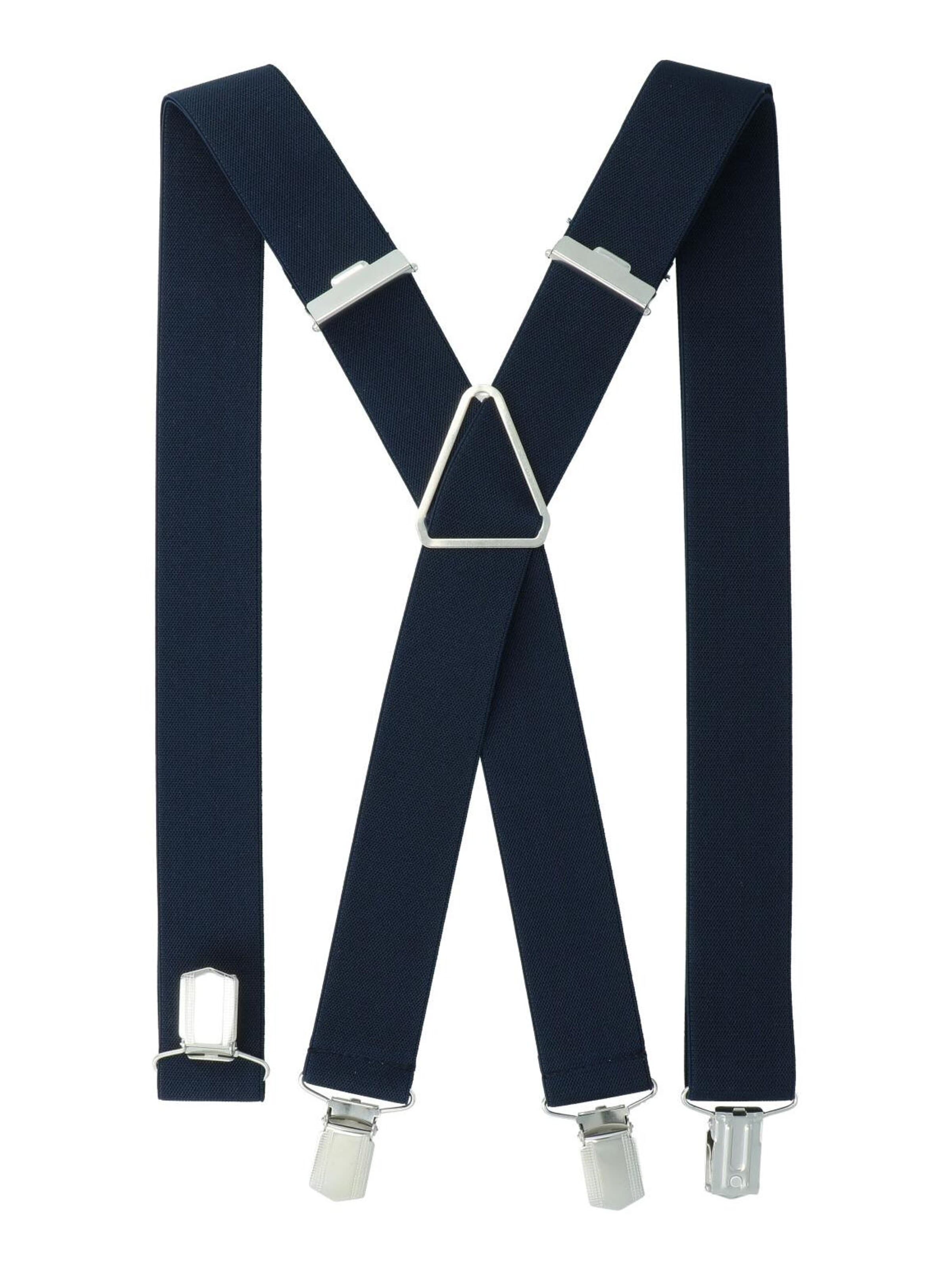 WILLEN Suspenders 'Uni' in XS-XL in marine blue, Item view