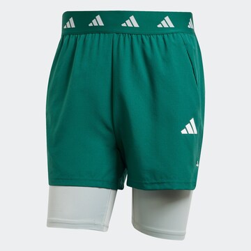 ADIDAS PERFORMANCE Παντελόνι φόρμας 'Gym+' σε πράσινο: μπροστά