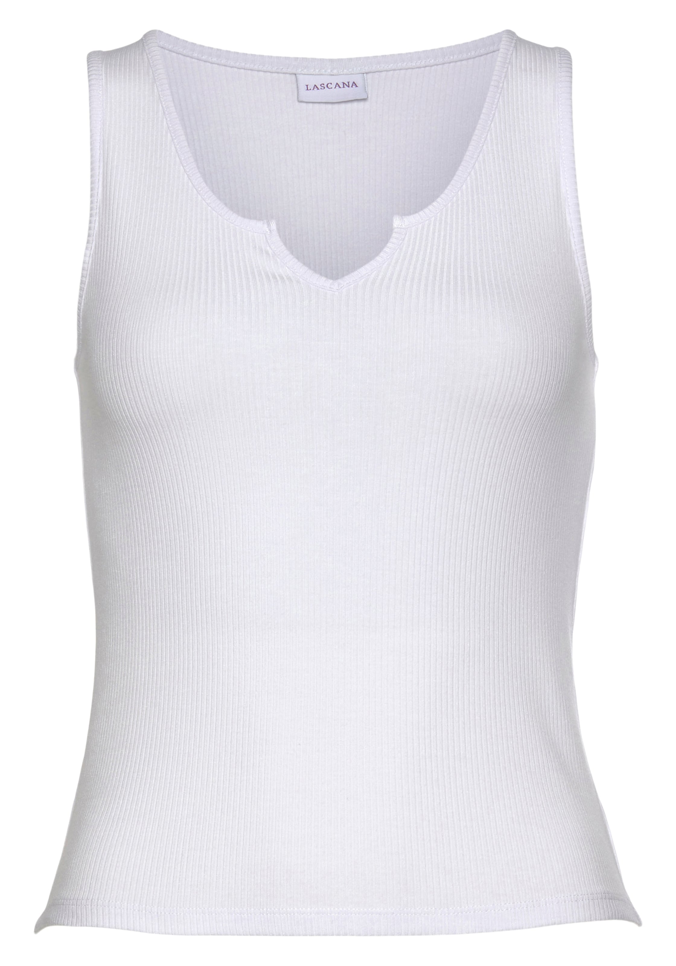 LASCANA Top in White: front