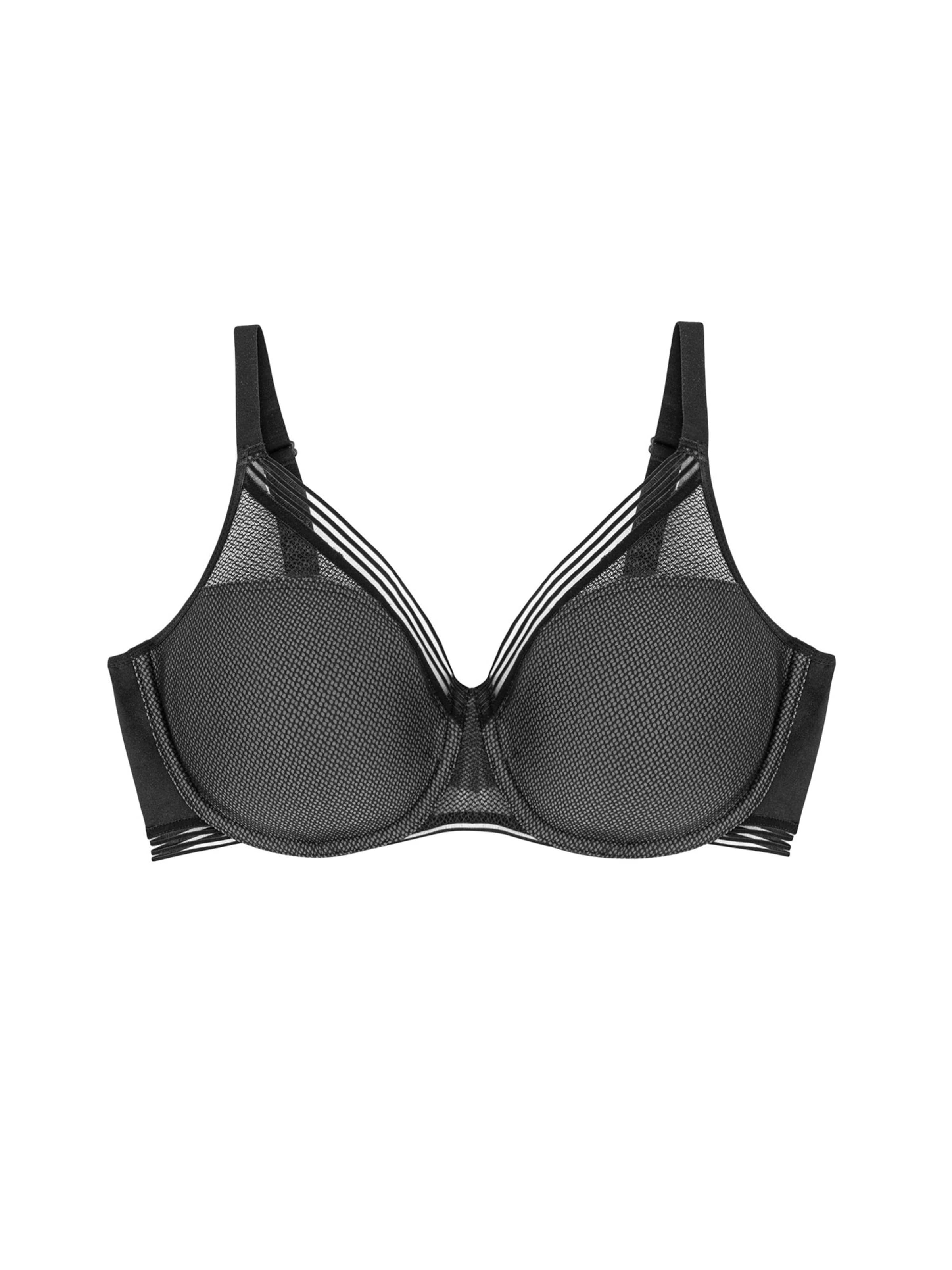 TRIUMPH Bra ' Infinite Sensation ' in Black: front