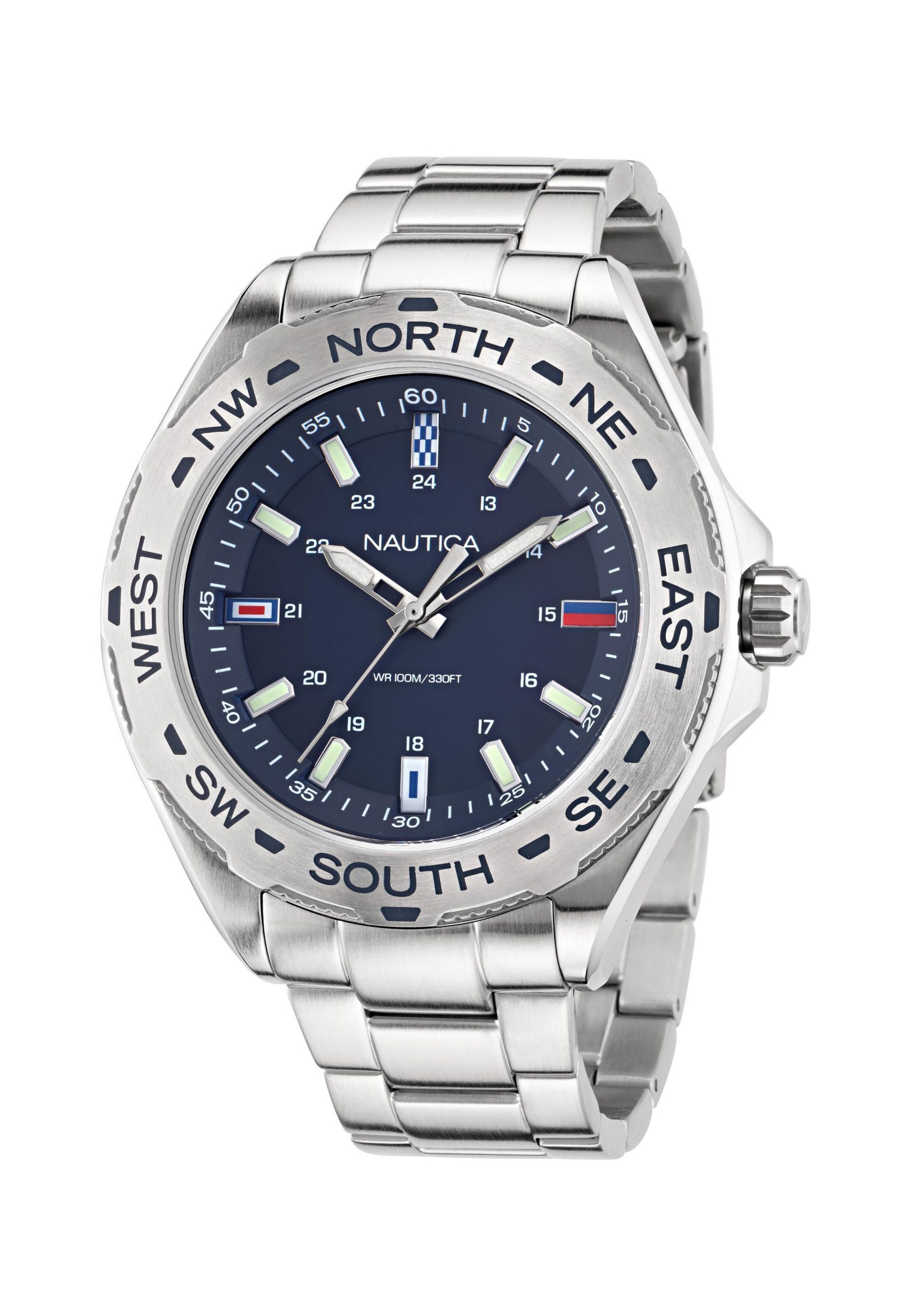 NAUTICA Analog watch in Silver: front