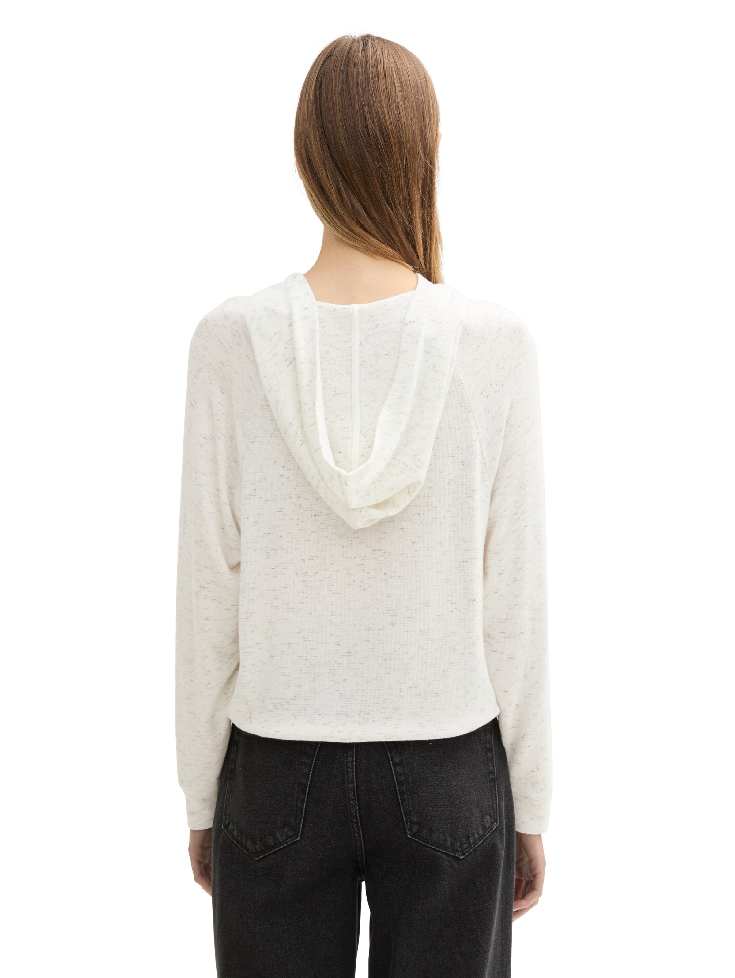 TOM TAILOR DENIM Mikina - Biela