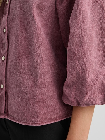 minus - Blusa 'New Solene' em vermelho