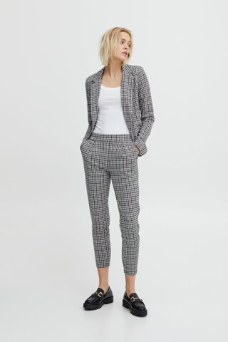 ICHI Slimfit Hose 'IHKate' in Weiß