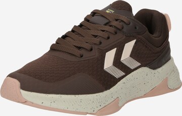 Hummel Athletic Shoes 'REACH TR CORE' in Brown: front