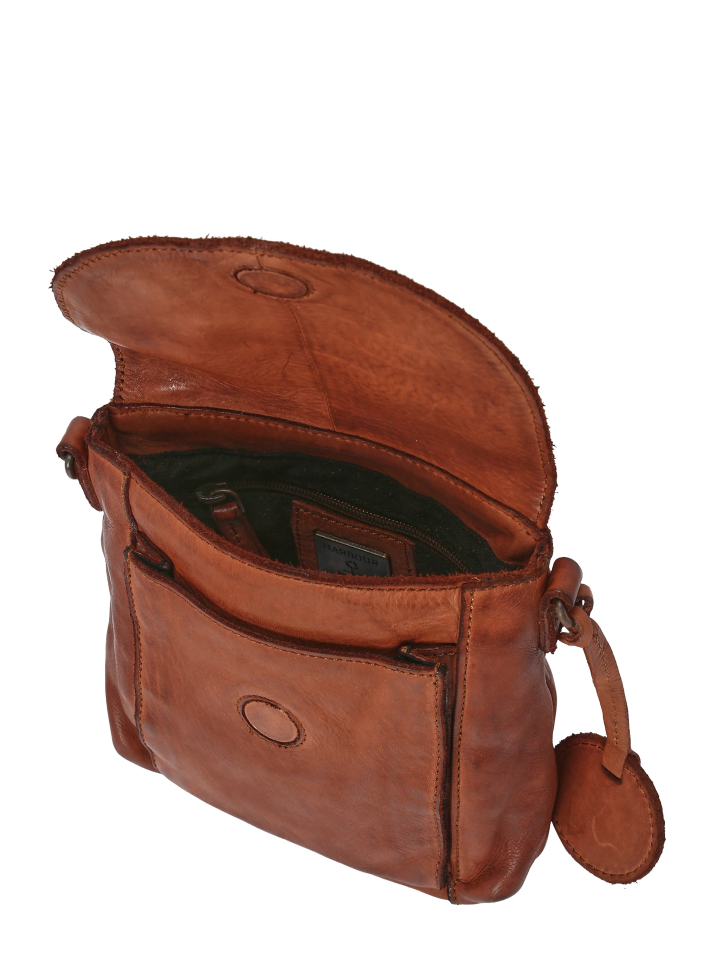 Harbour 2nd - Mala de ombro 'Anchor Love' em castanho