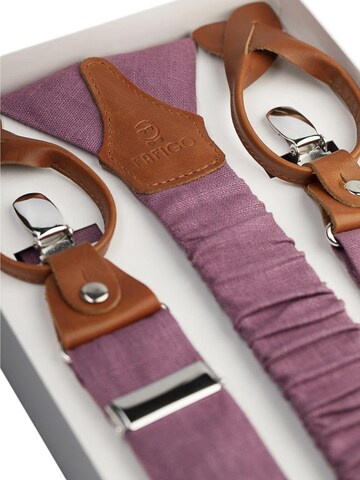 FAFIGO Suspenders 'Zio Valerio' in Purple