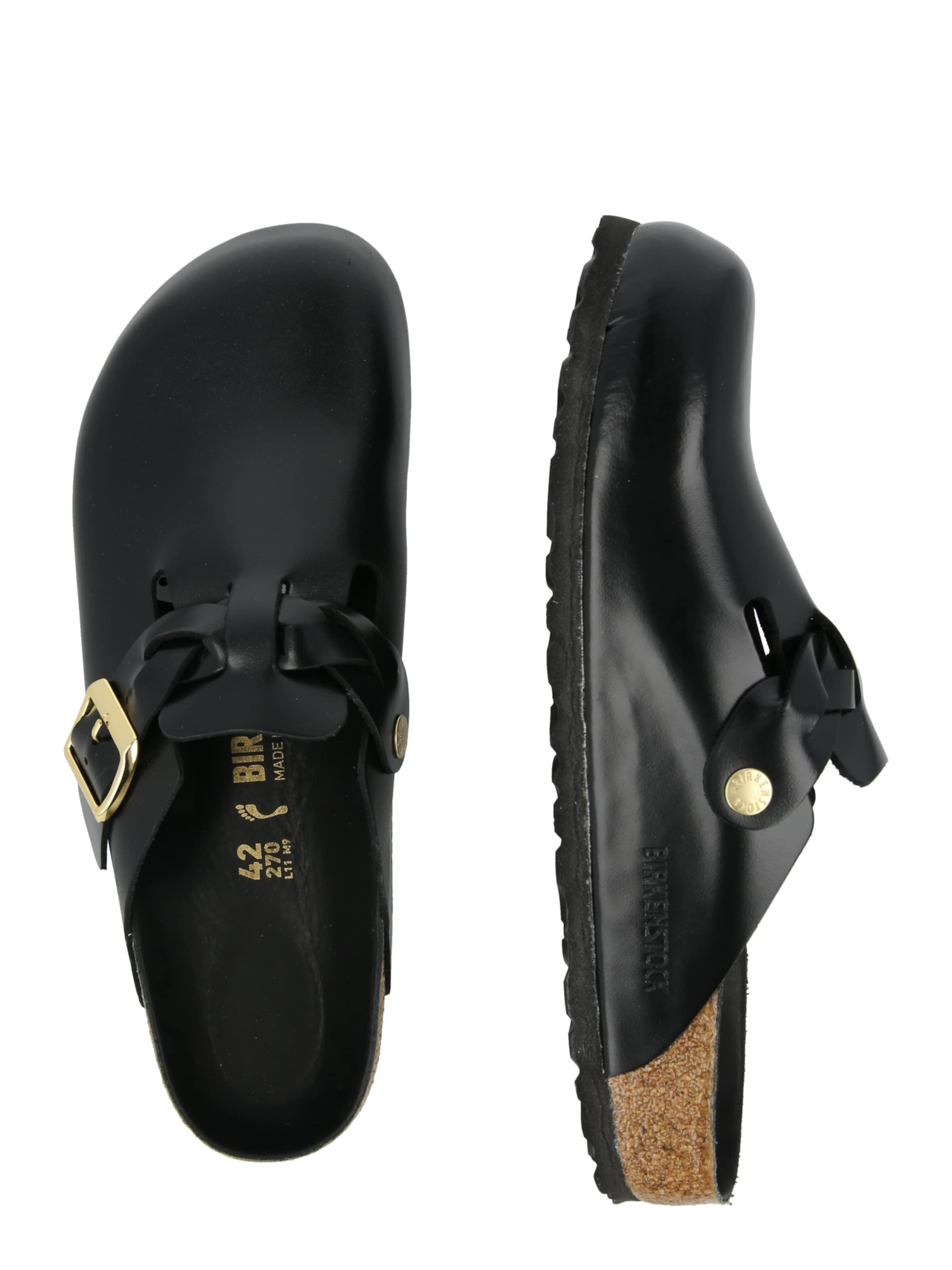 BIRKENSTOCK Μιούλ 'Boston' σε μαύρο