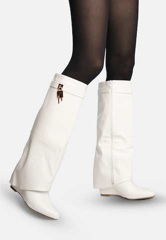 Bottes Salinyang en blanc