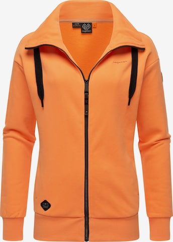 Veste de survêtement 'Shocky' Ragwear en orange : devant