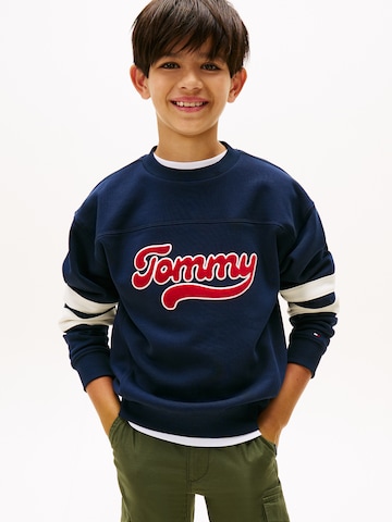 TOMMY HILFIGERPulover 'Varsity' - plava boja: prednji dio