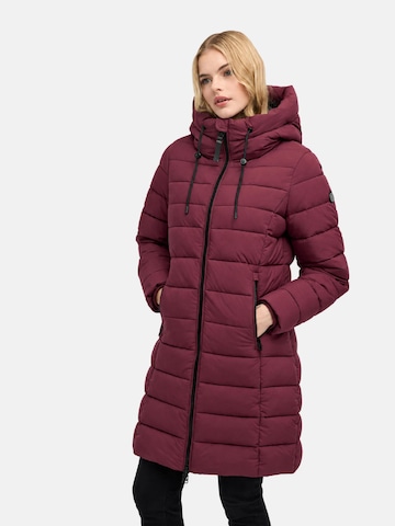 Manteau fonctionnel 'Nanoraa 16' MARIKOO en rouge : devant