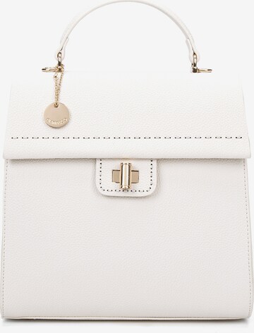 Zaino 'Zaino Donna Vegan Leather Diana & Co Firenze - Chiusura Girello Tracolla Regolabile' di Diana&Co. in grigio: frontale