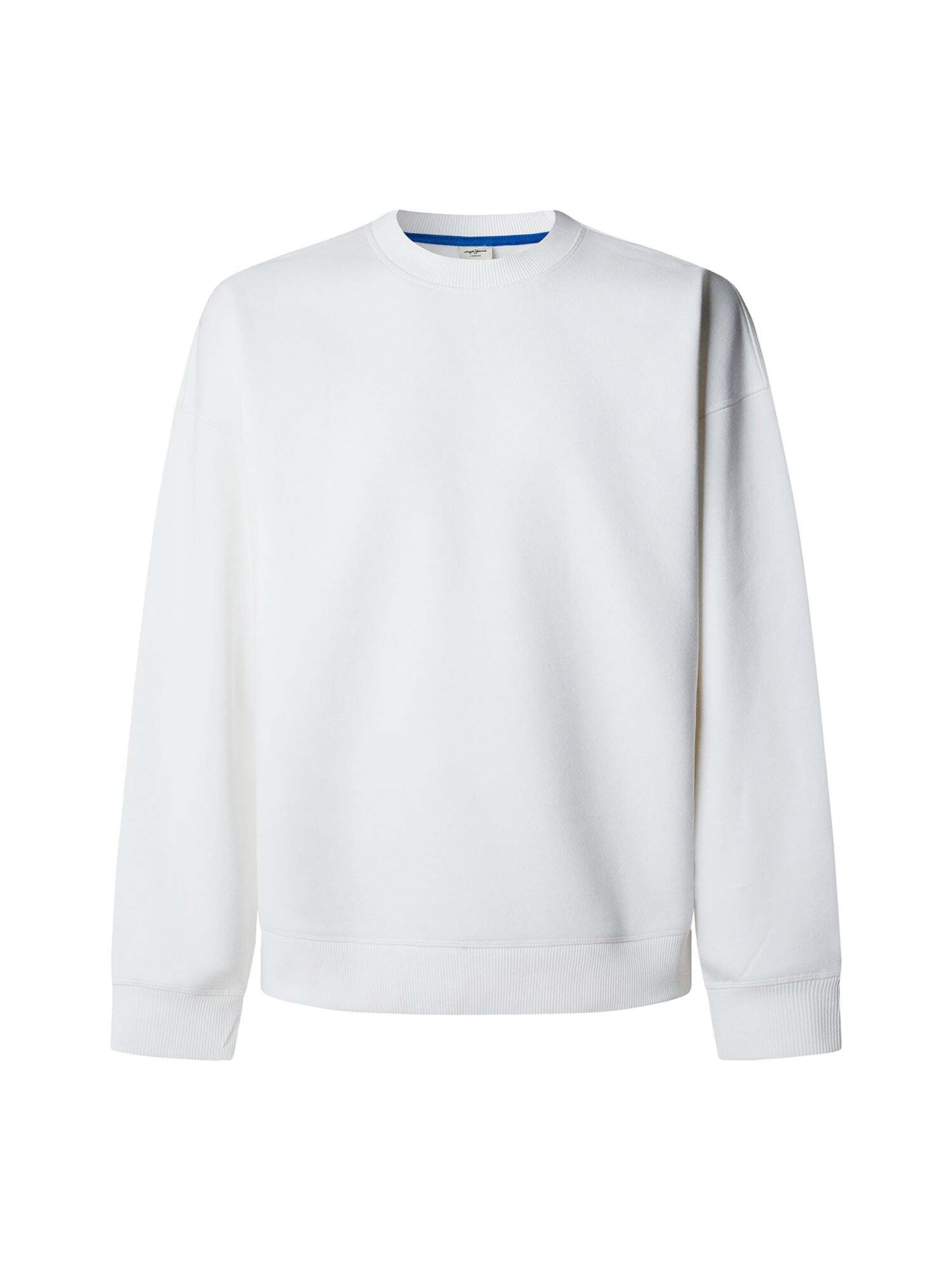 Pepe Jeans - Sudadera en blanco: frente