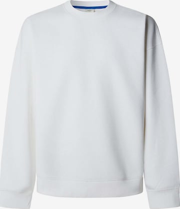 Pepe Jeans - Sudadera en blanco: frente