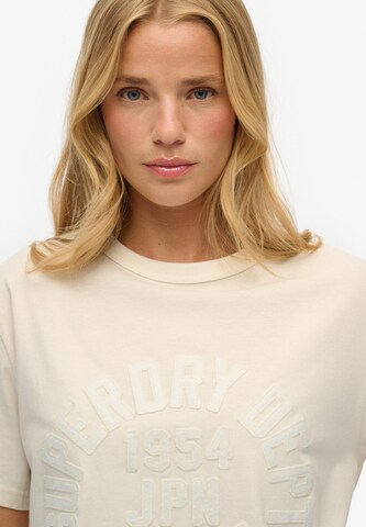 Superdry Oversized shirt in Wit