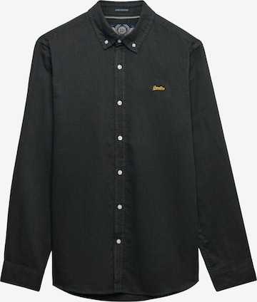 Chemise Superdry & Co en bleu : devant