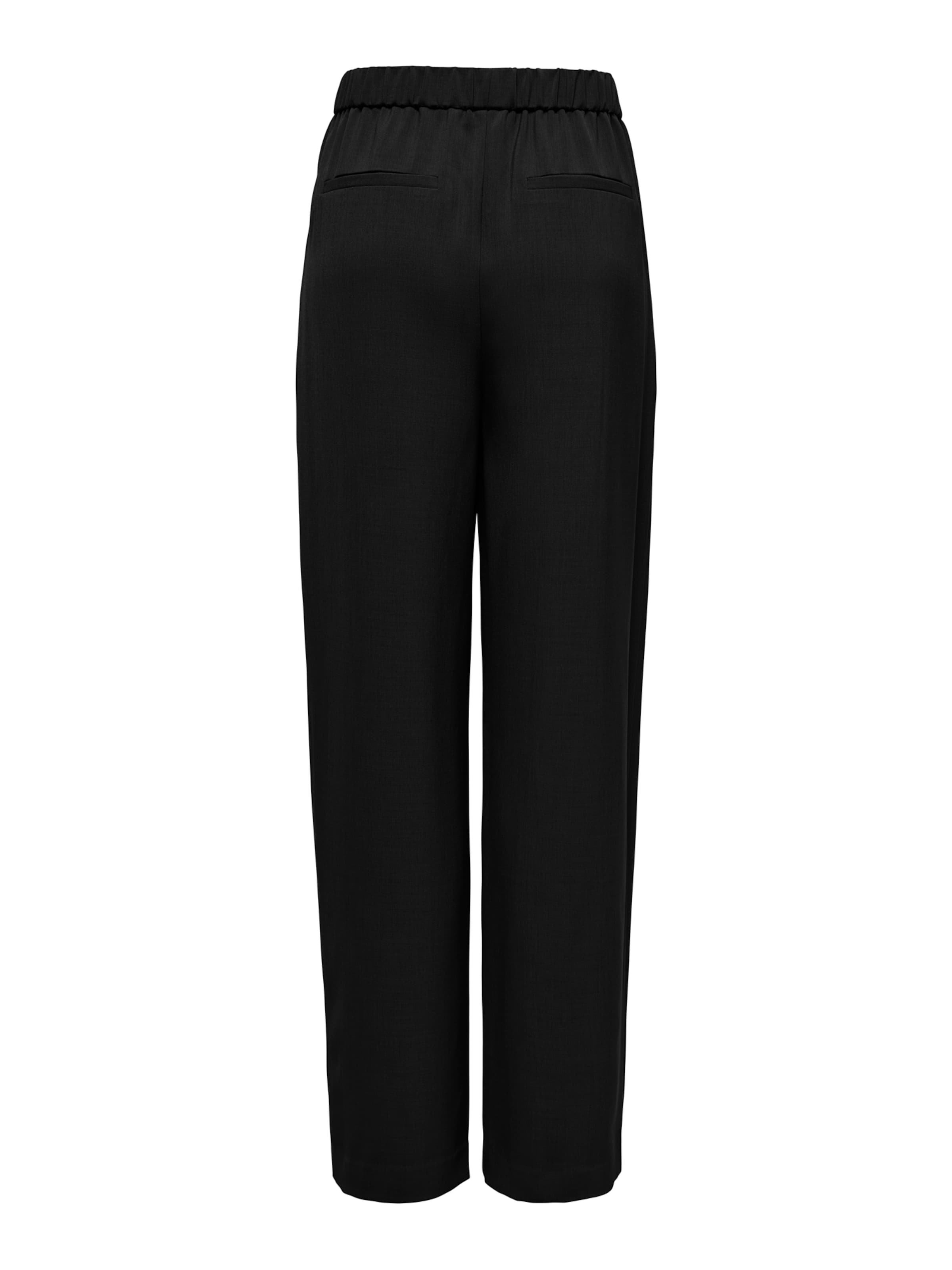 Only Tall Wide leg Bandplooibroek 'ONLSvea' in Zwart