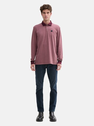 TOM TAILOR Poloshirt in Rot
