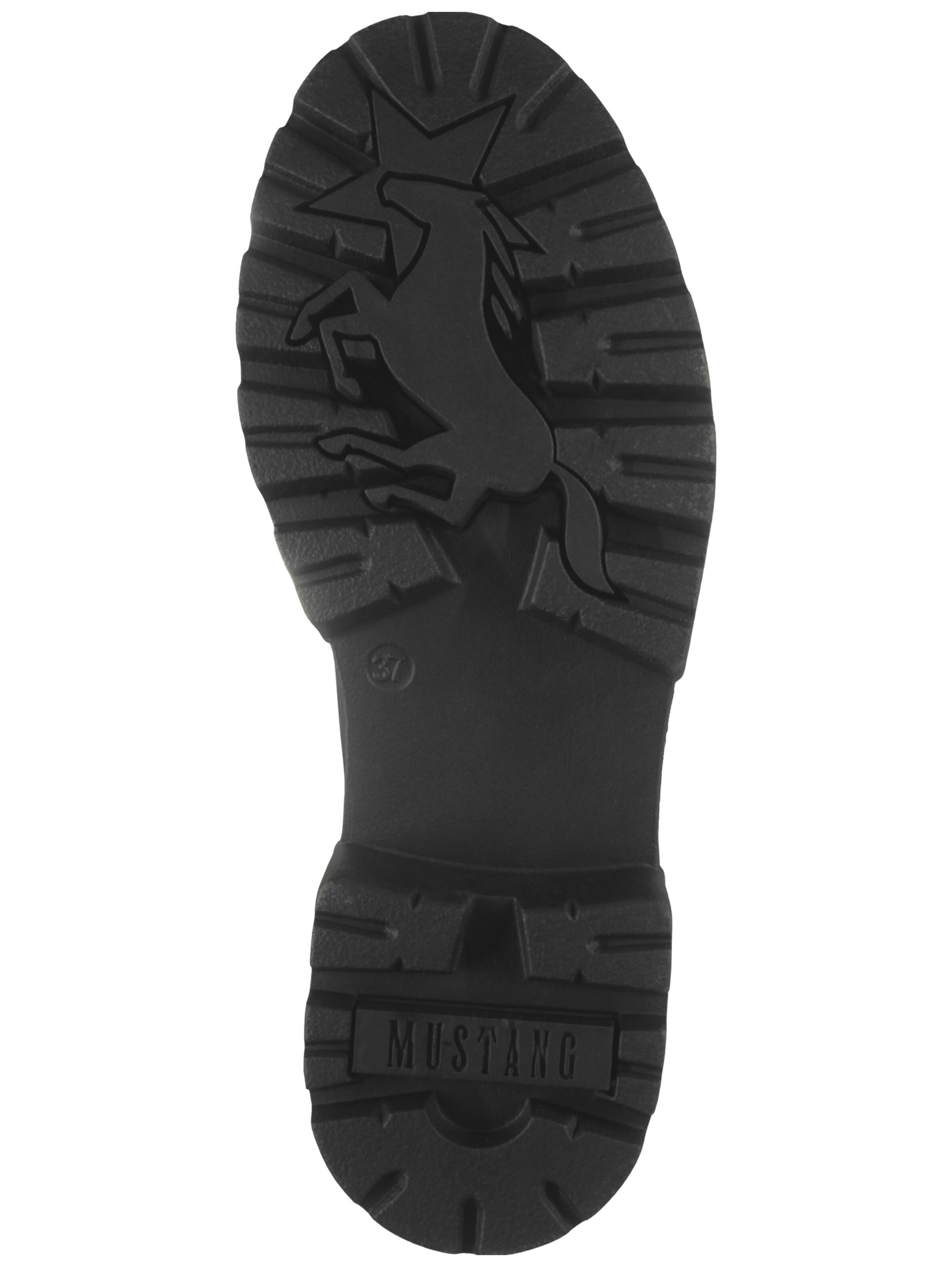 Bottines à lacets MUSTANG en noir