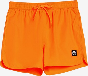 Bershka Badeshorts in Orange: predná strana