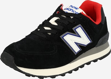 melns new balance Zemie brīvā laika apavi '574': no priekšpuses