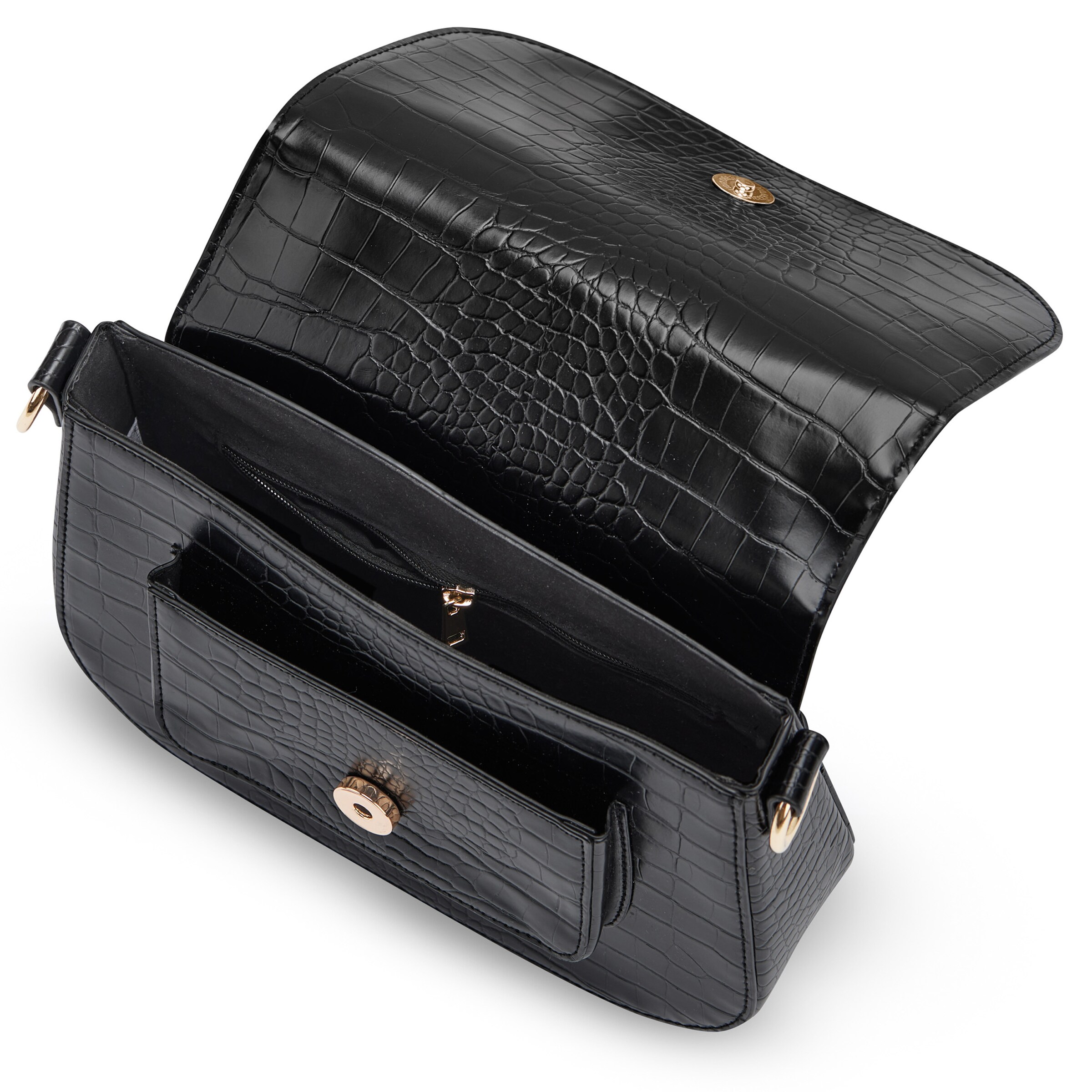 Expatrié - Bolso de hombro 'Louise Medium' en negro