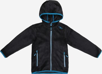 CMP Athletic Fleece Jacket in Black: front