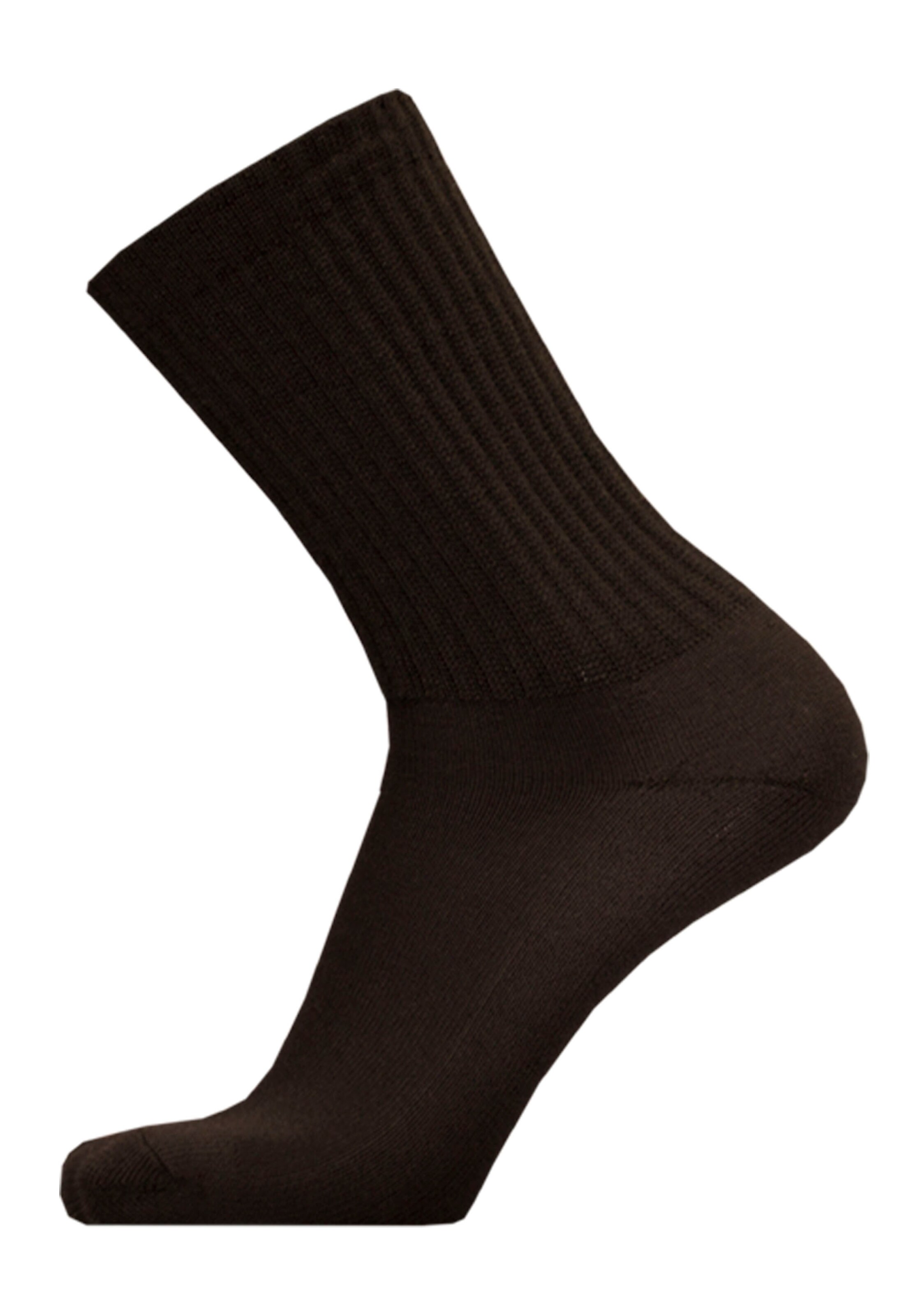 Uphill Sport Athletic Socks in Black: front