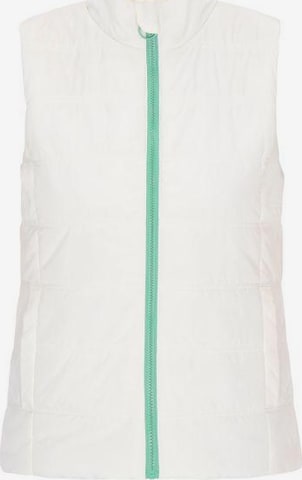 Gilet 'Back To School' MIMO en blanc : devant