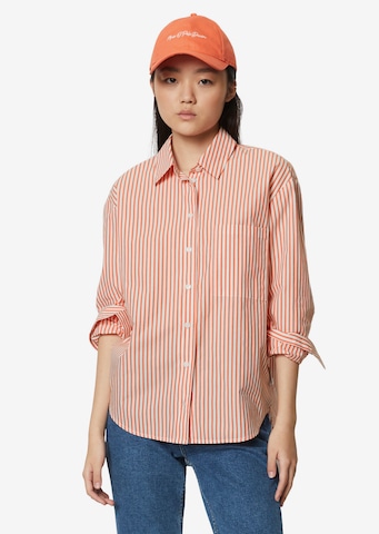 Marc O'Polo DENIM Blouse in Oranje: voorkant