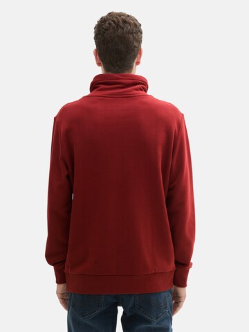TOM TAILOR Sweatshirt in Rood