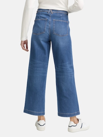 TOM TAILOR Wide Leg Jeans 'NELMA' in Blau