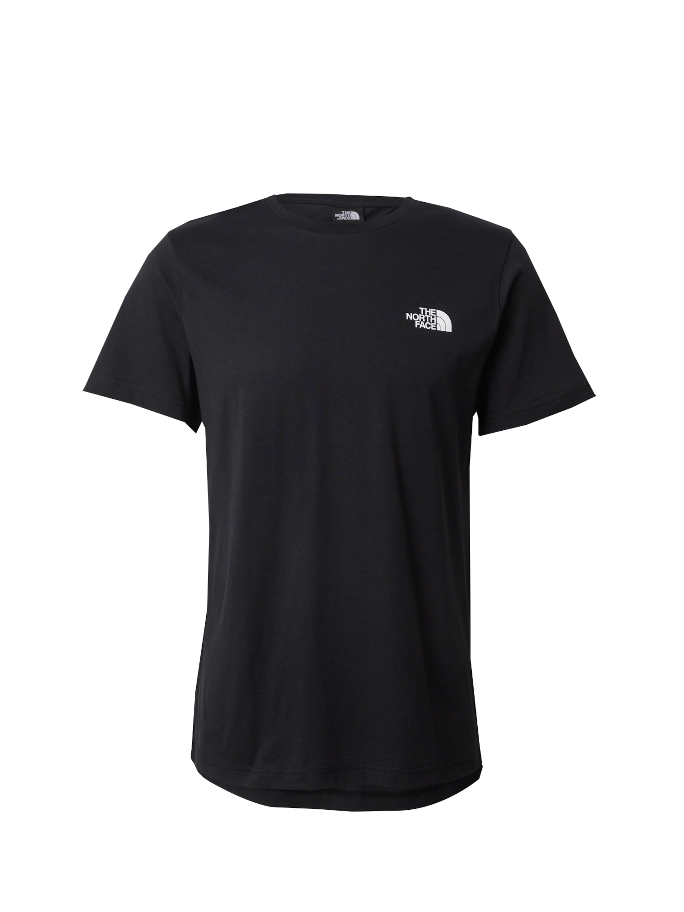 THE NORTH FACE Shirt 'Half Dome' in Zwart: voorkant