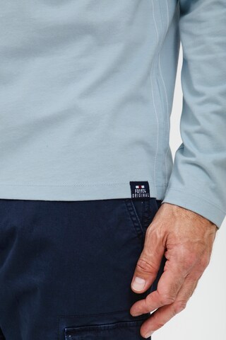 FQ1924 Henleyshirt 'ROLF' in Blau