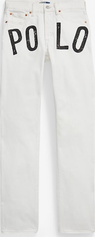 Polo Ralph LaurenLoosefit Traperice - bijela boja: prednji dio