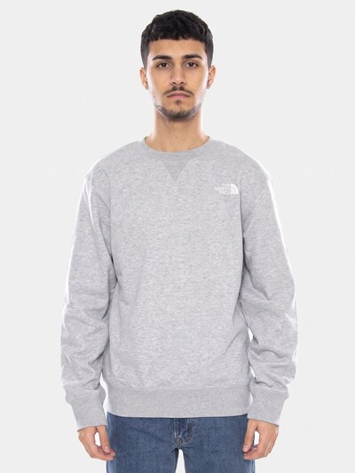 THE NORTH FACE Sweat-shirt 'Men's Essential Relaxed Crew Grey Sweatshirt' en S en gris, Vue avec produit