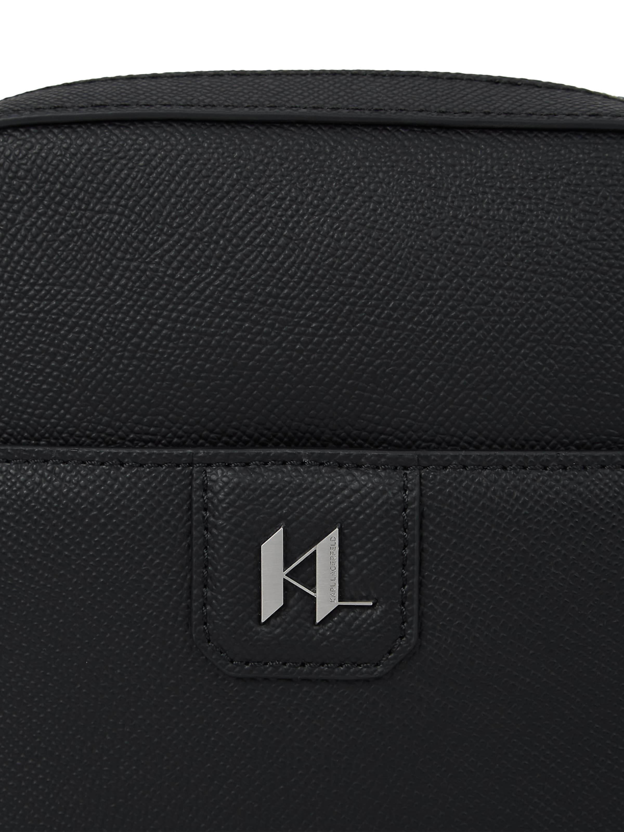 Karl Lagerfeld Torba za čez ramo | črna barva