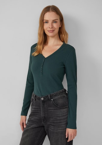 T-shirt s.Oliver en vert : devant