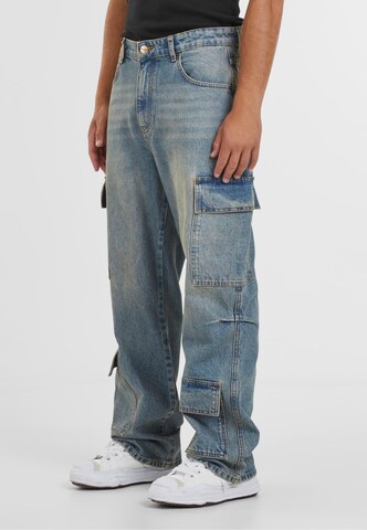Baggy Jeans cargo 'Vorin' 2Y Studios en bleu