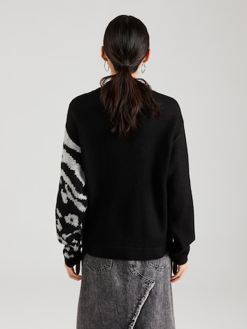 JDY Sweater 'KARMA' in Black