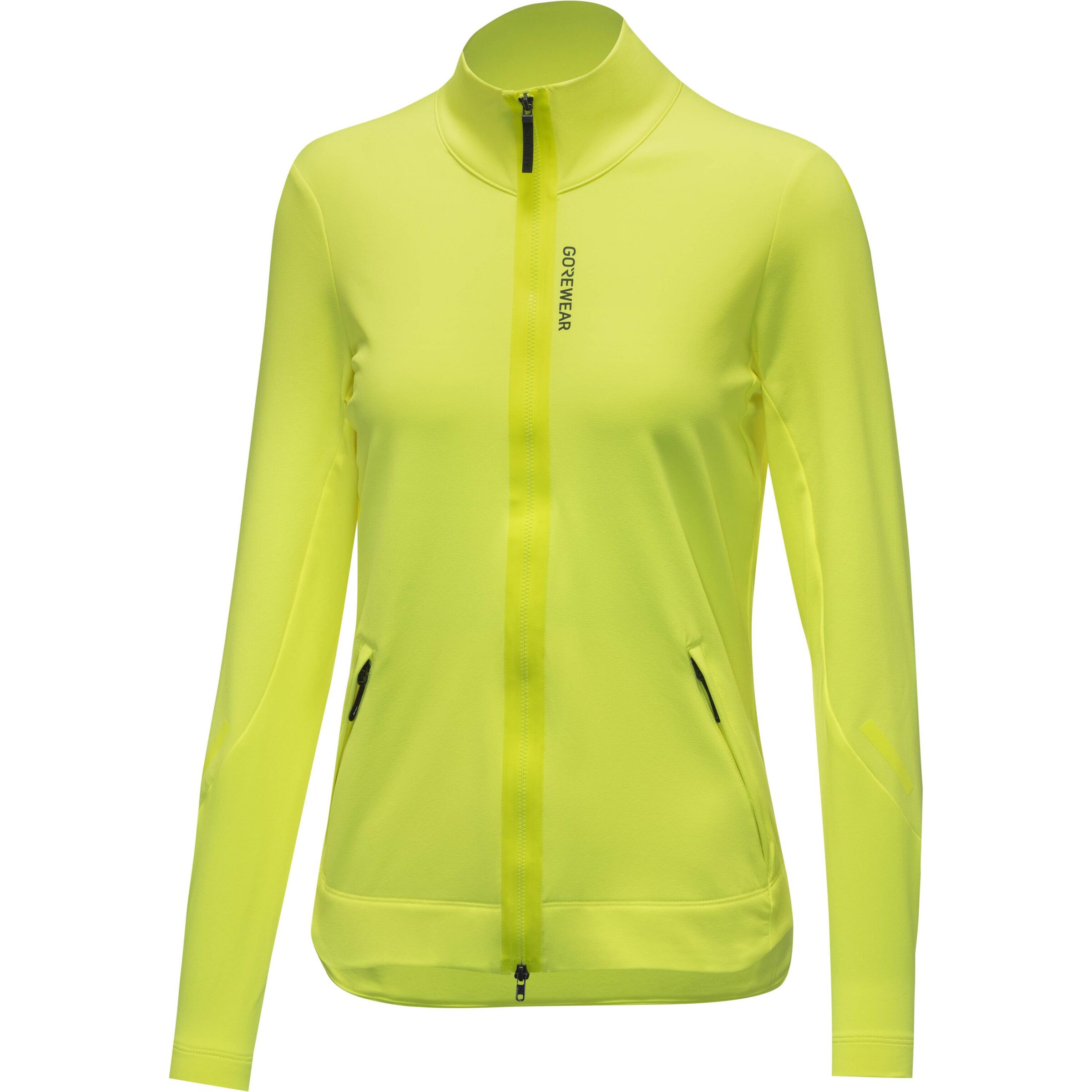 GORE WEAR Athletic Jacket 'Concurve' in Yellow