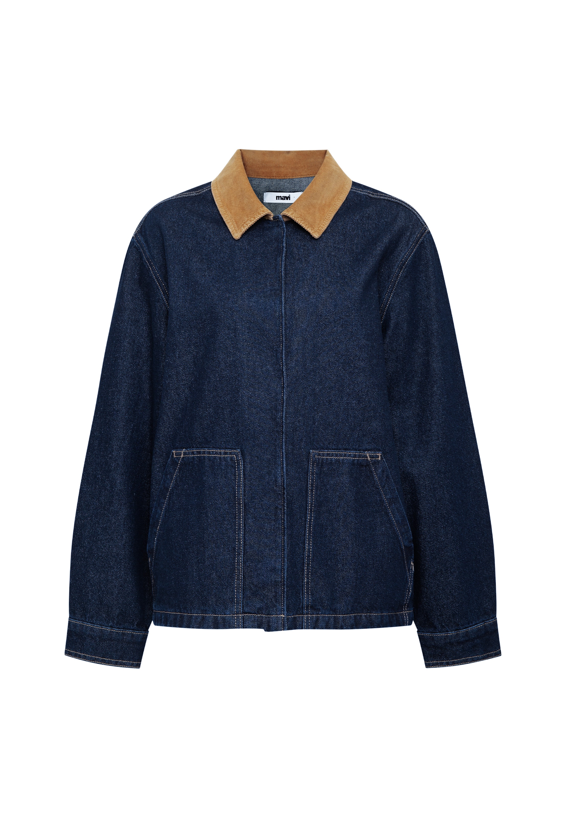 Mavi Blouse in Blue: front
