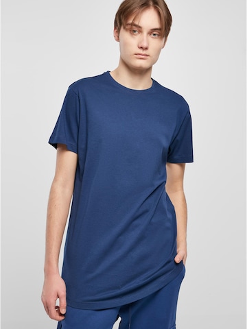 T-Shirt Urban Classics en bleu : devant