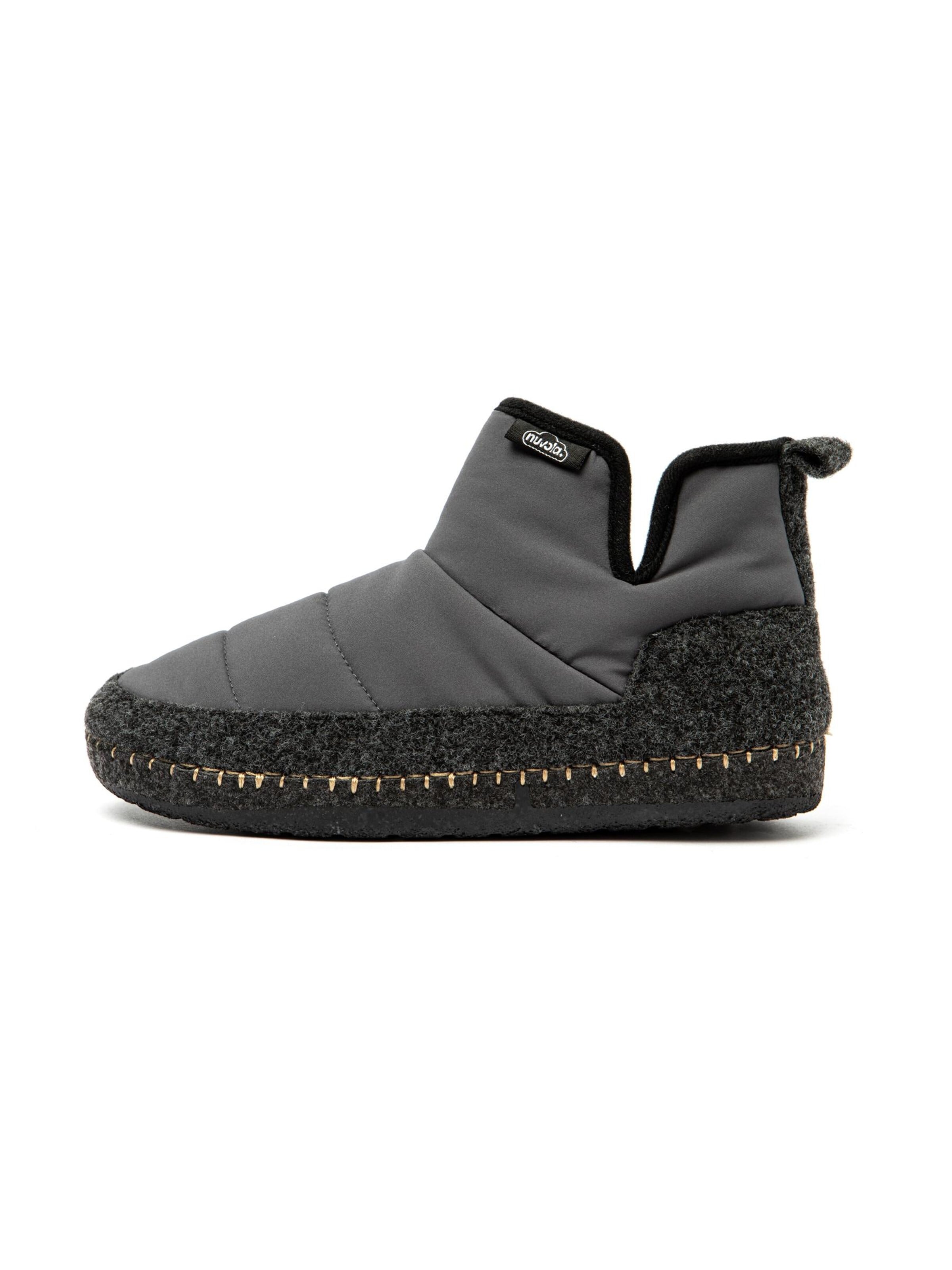 Nuvola. - Pantufa 'Boot New Wool' em cinzento