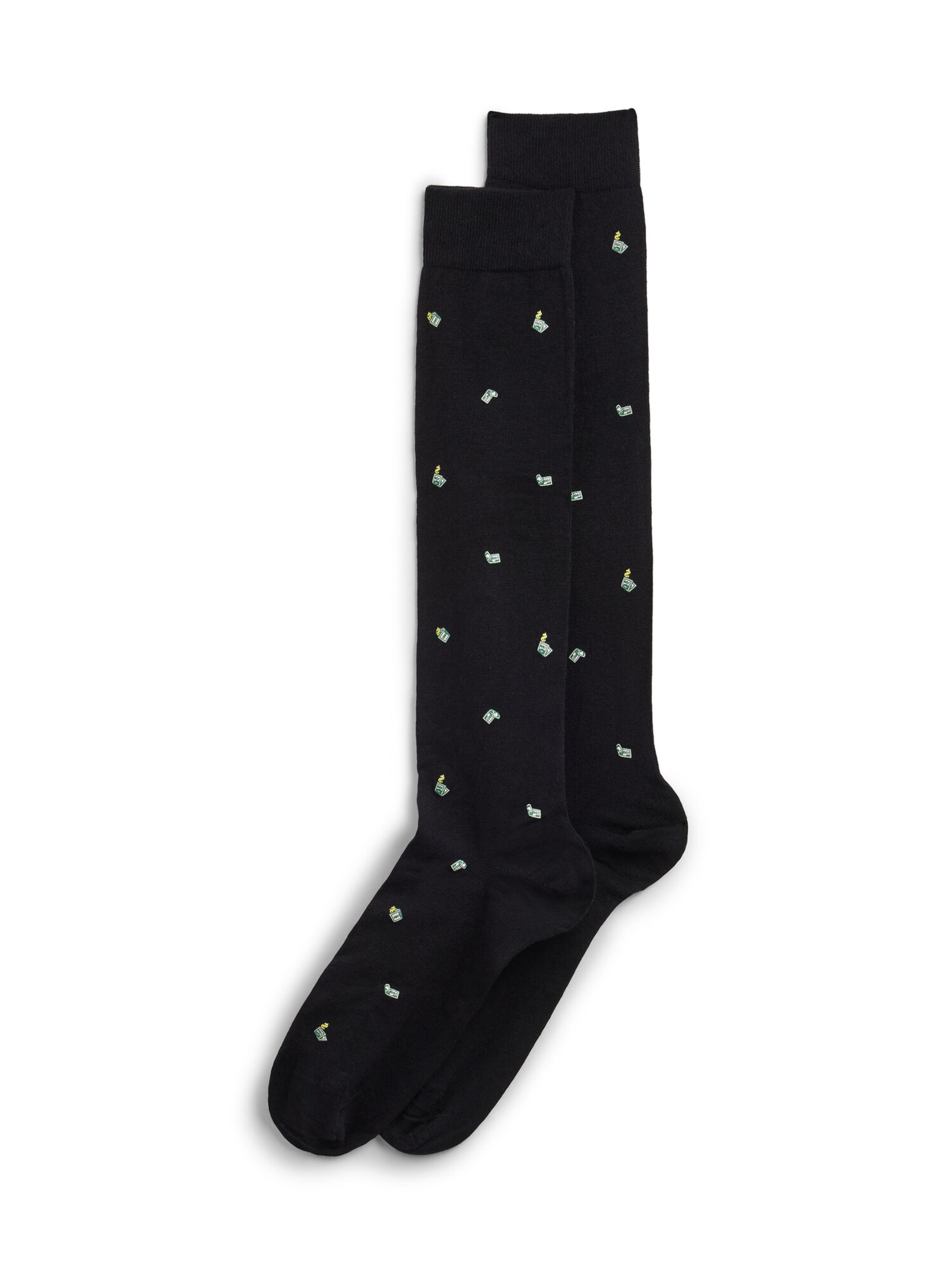 IUMAN Intimissimi Socken in Schwarz: Vorderseite