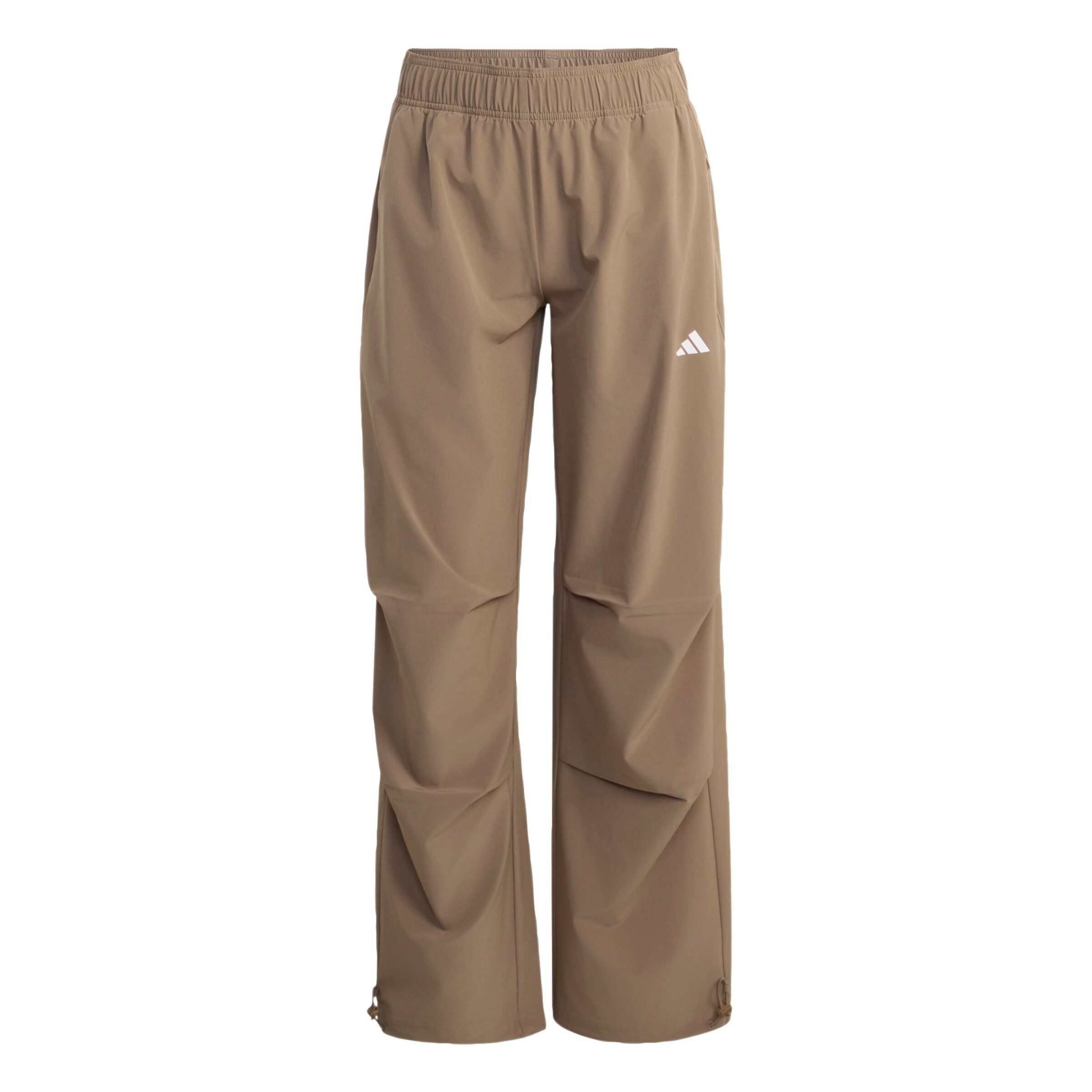 ADIDAS PERFORMANCE Wide Leg Sporthose 'Essentials' in Grün: Vorderseite