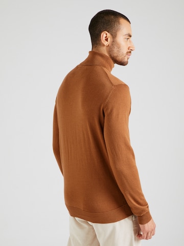 JACK & JONES Trui 'JPRMARK' in Bruin