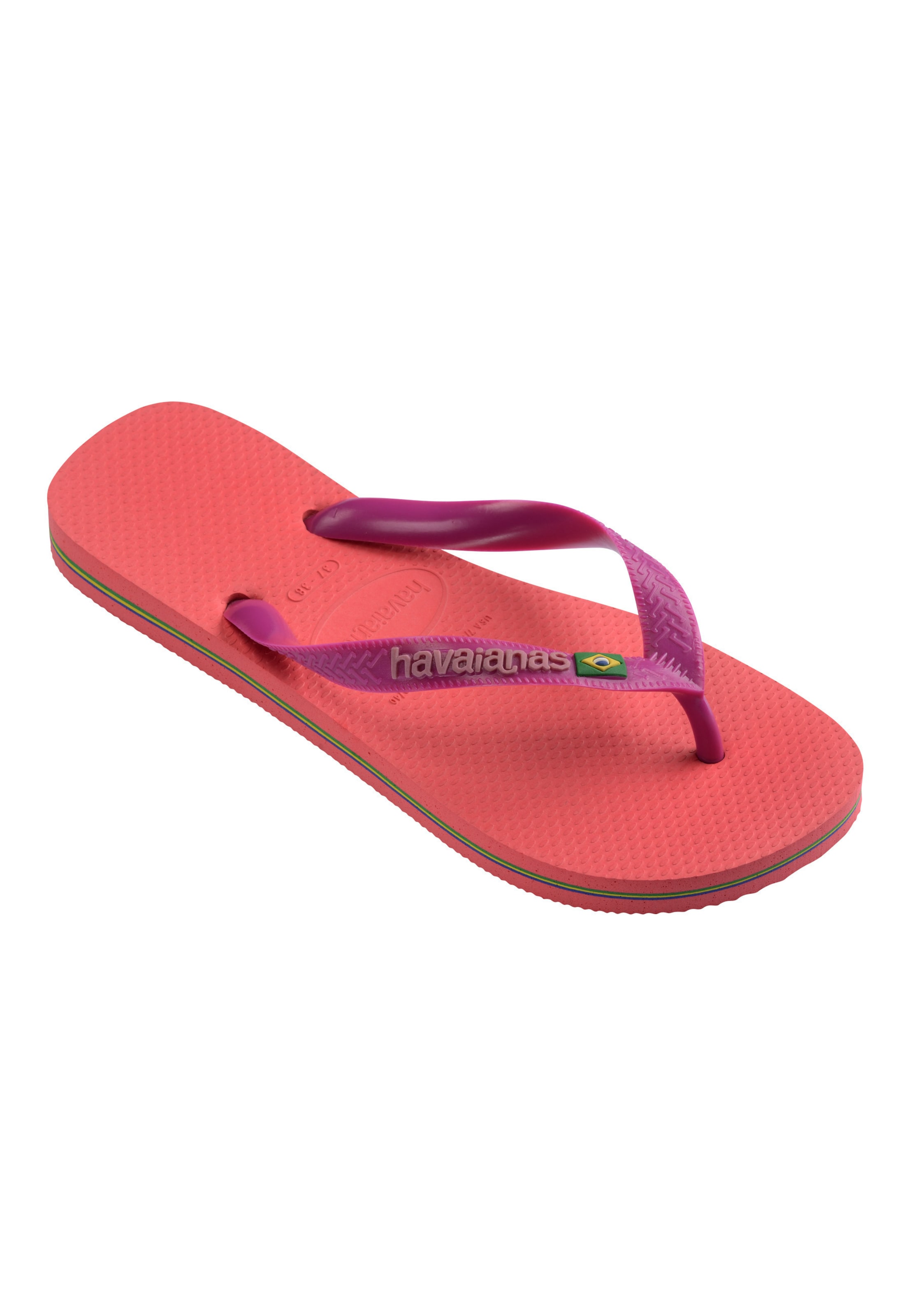 HAVAIANAS Japonki 'Brasil' w kolorze różowy: przód